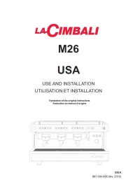 M26: traditional coffee machine | La Cimbali