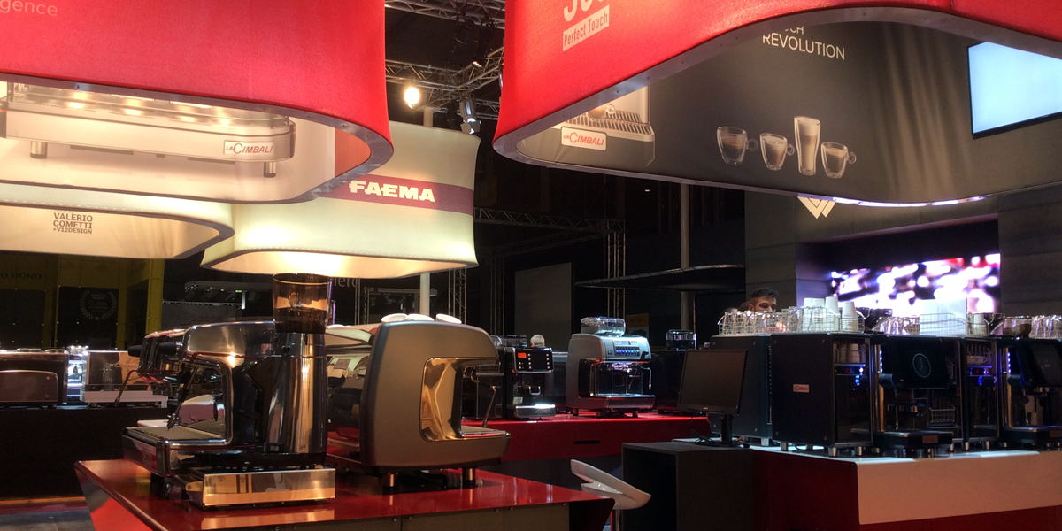 Professional espresso coffee and cappuccino machines